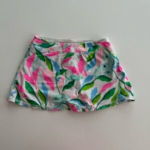 Lilly Pulitzer Luxletic Girls Small Alina skort (4-5)